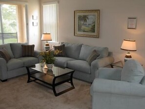 Family House, 4 Bedrooms | Living room - 559 Sandy Ridge House 4 Bedroom by Florida Star (Davenport)