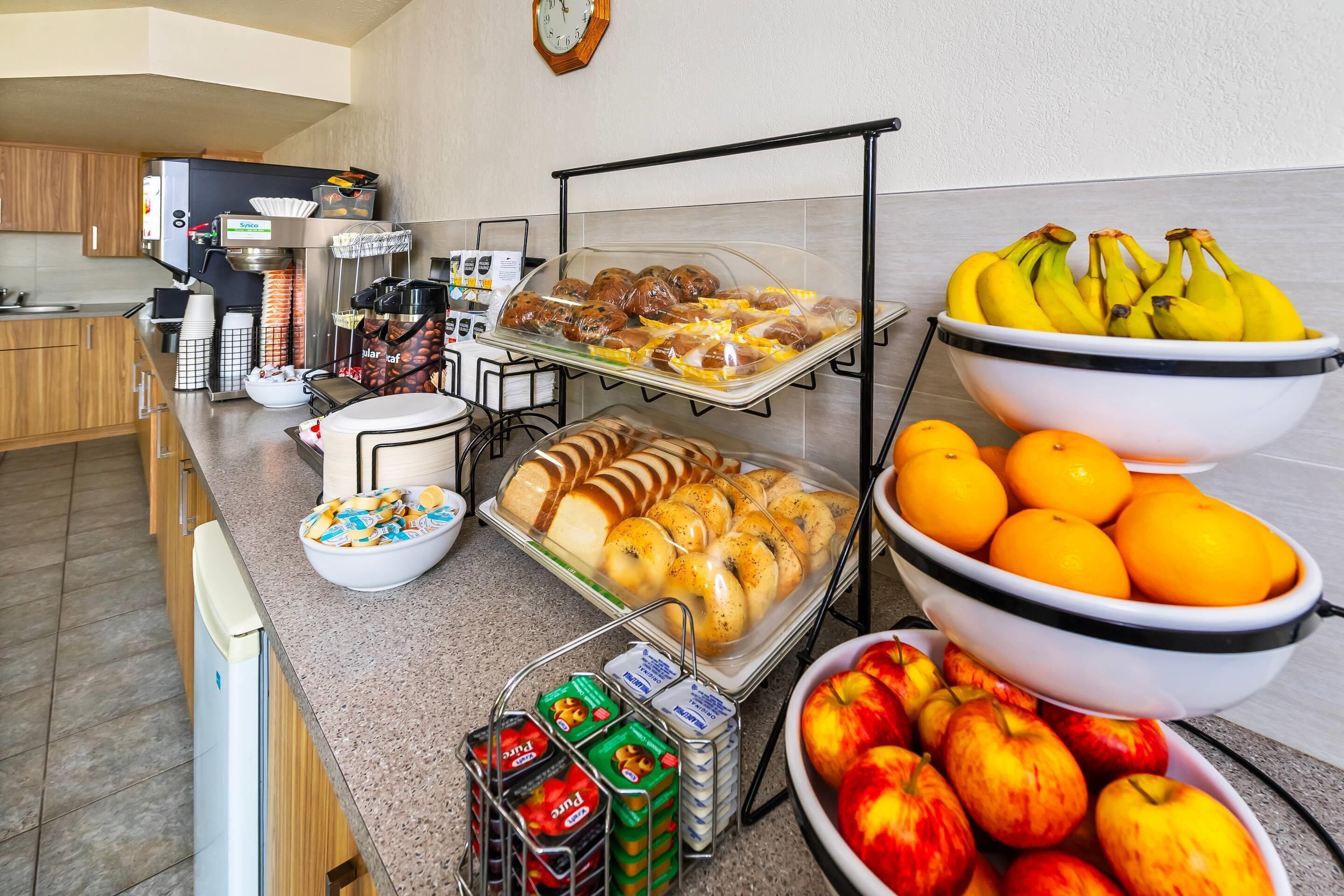 Free daily full breakfast