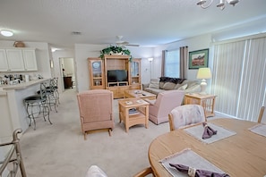 House, 2 Bedrooms | In-room dining - Bayou Place Home 2 Bedroom by The VIR Group (The Villages)