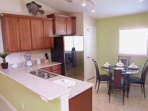 Family House, 5 Bedrooms | Private kitchen | Fridge, microwave, coffee/tea maker - 876 Sandy Ridge House 5 Bedroom by Florida Star (Davenport)