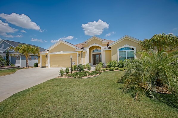 Façade de l’hébergement