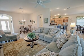 Living area - Yuma Place Home 3 Bedroom by The VIR Group (Wildwood)