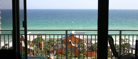 Departamento, 2 habitaciones, frente al mar | Balcón