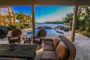 House, Multiple Beds, Partial Ocean View (Destiny Anchor Down) | Pool