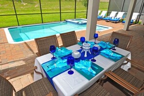 Family House, 6 Bedrooms | Dining - 1474 Champions House 8 Bedroom by Florida Star (Davenport)