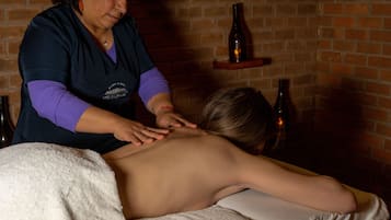 Body treatments, body scrubs, massages