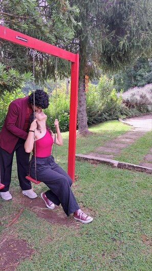 Garden - Pousada Sino Dos Ventos (Campos do Jordao)