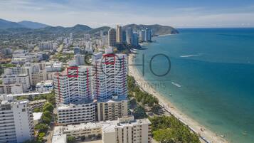 Beach nearby, white sand
