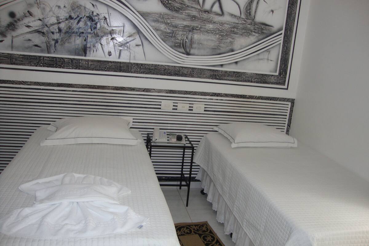 standard double room | pillow-top beds, minibar, individually decorated, individually furnished