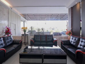 Sala de estar en el lobby