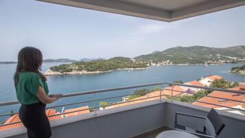 Deluxe Double or Twin Room, Sea View | View from room