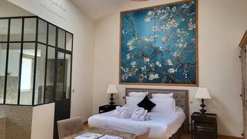 Signature Suite, 1 King Bed, Non Smoking | 1 bedroom, premium bedding, individually decorated