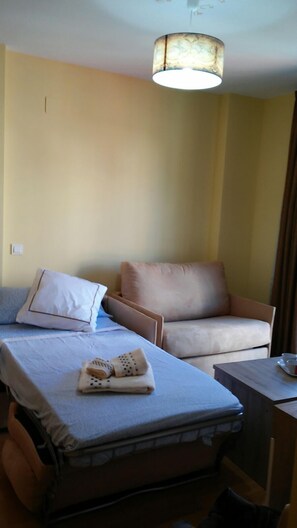 Basic Apartment, 1 Bedroom | Living area