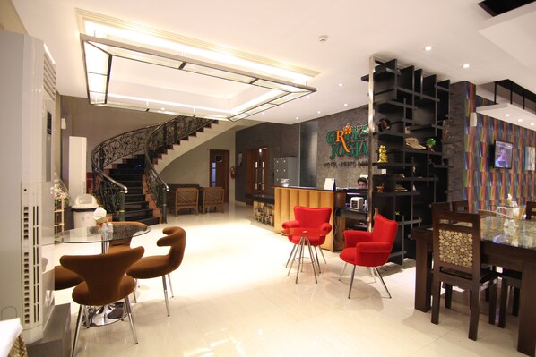 Sitzecke in der Lobby