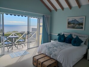 Panoramic-Penthouse, 1 Schlafzimmer, Nichtraucher, Meerblick | Hochwertige Bettwaren, Select-Comfort-Betten, Zimmersafe