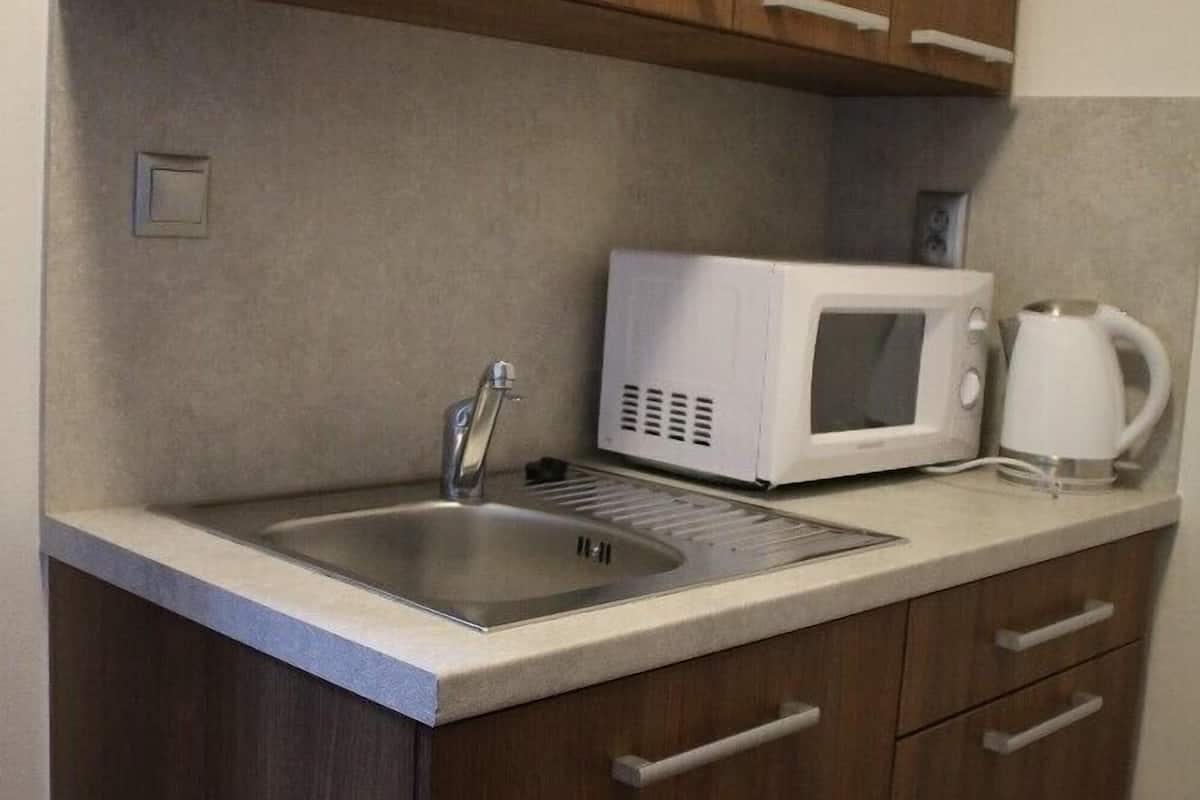 twin room (disability access) | private kitchen | fridge