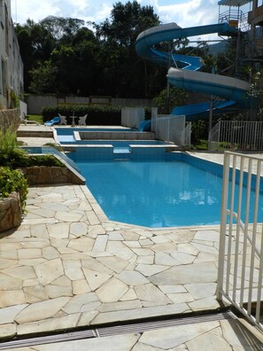 Indoor pool, outdoor pool