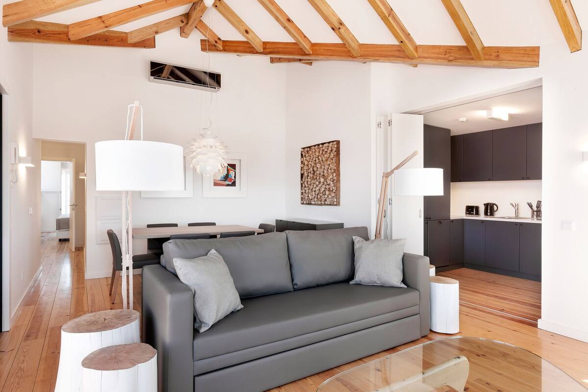 Penthouse Deluxe, 1 chambre | Salle de séjour