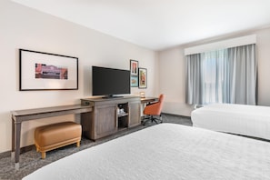 In-room safe, desk, laptop workspace, iron/ironing board