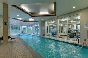 Exercise/lap pool - Olympic Suites (Calgary)