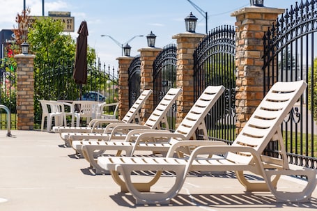 Seasonal outdoor pool