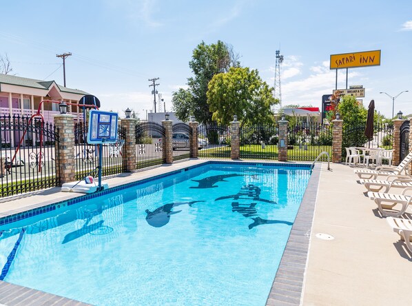 Seasonal outdoor pool