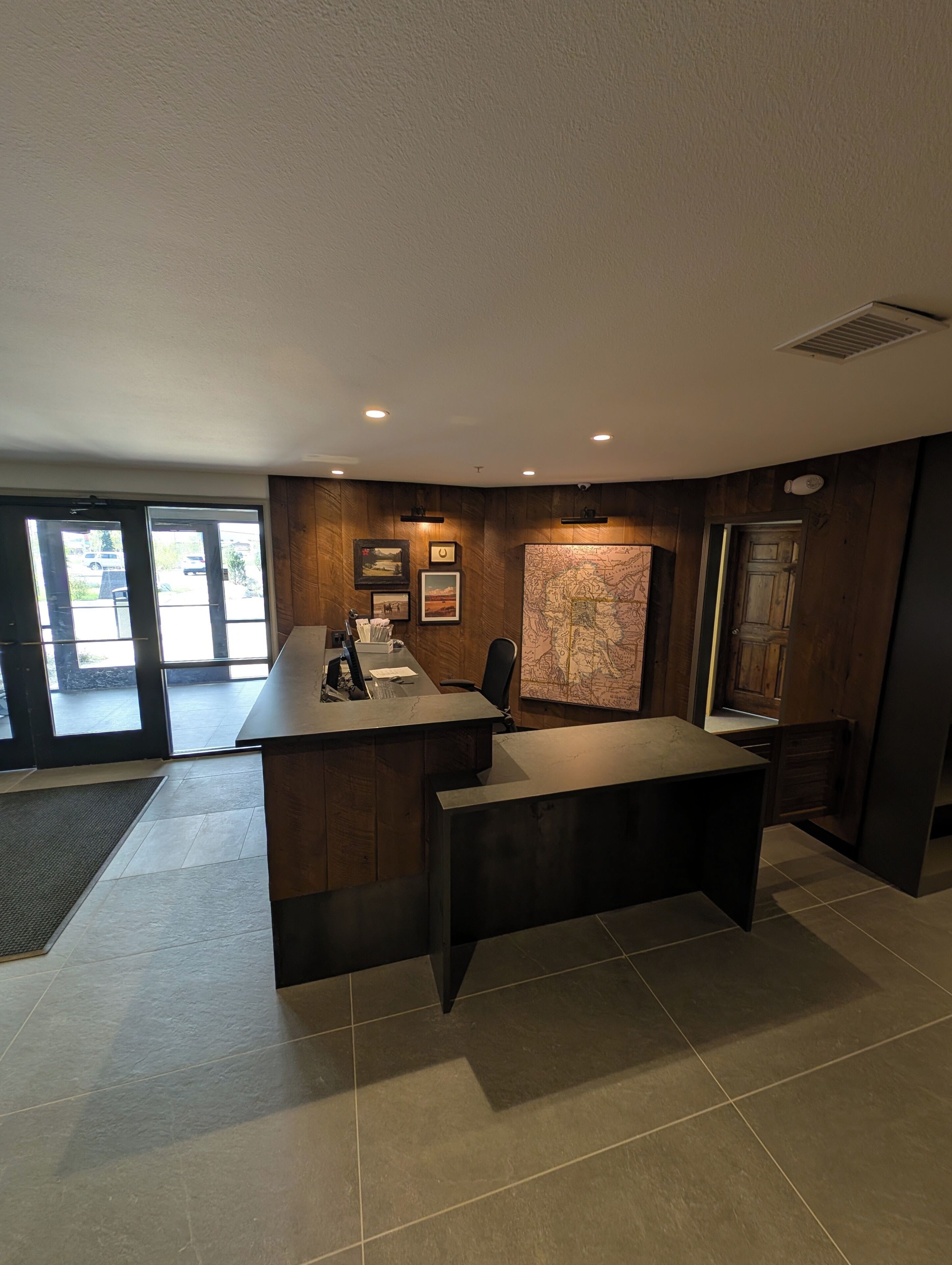 Lobby sitting area