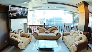 Sala de estar en el lobby