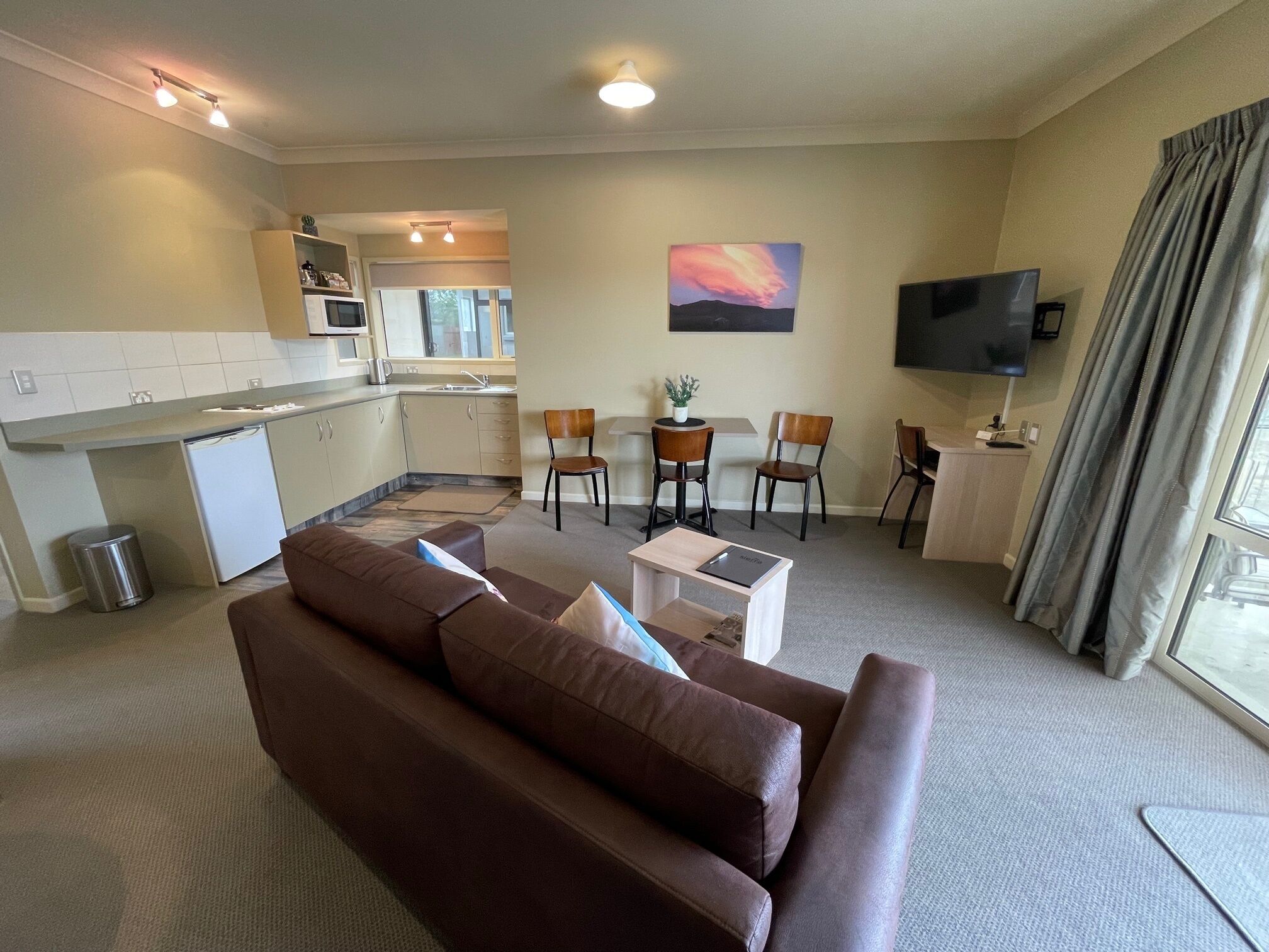 1 Bedroom Deluxe Apartment | Living area | LCD TV, DVD player