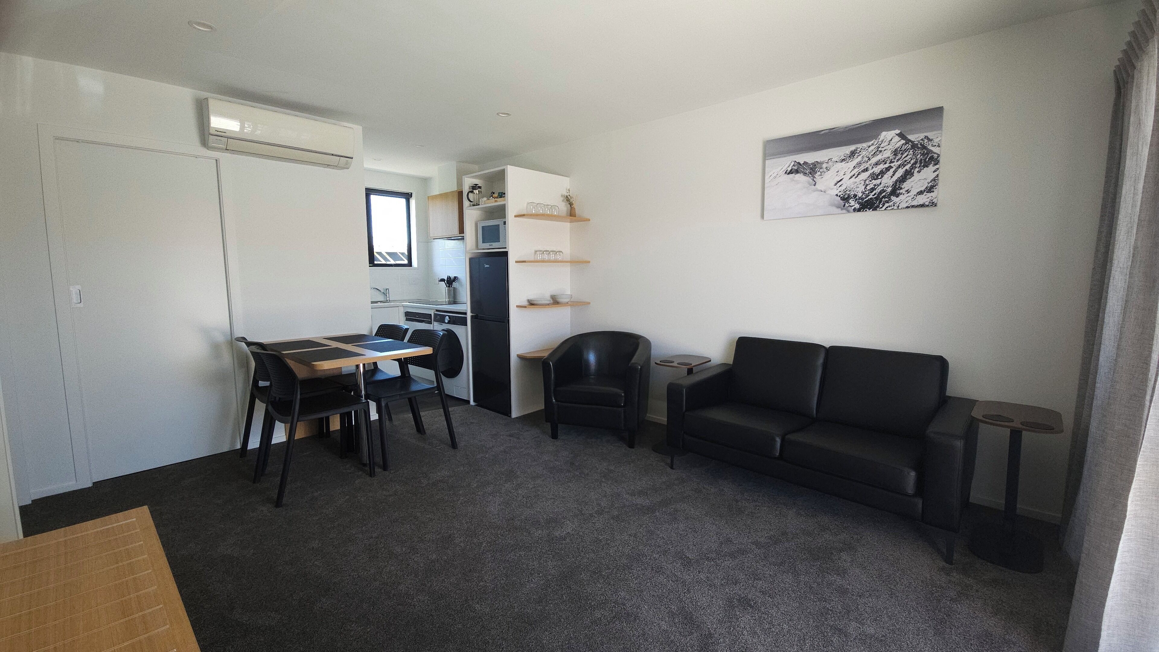 2 Bedroom Unit - Accessibility | Living area | LCD TV, DVD player