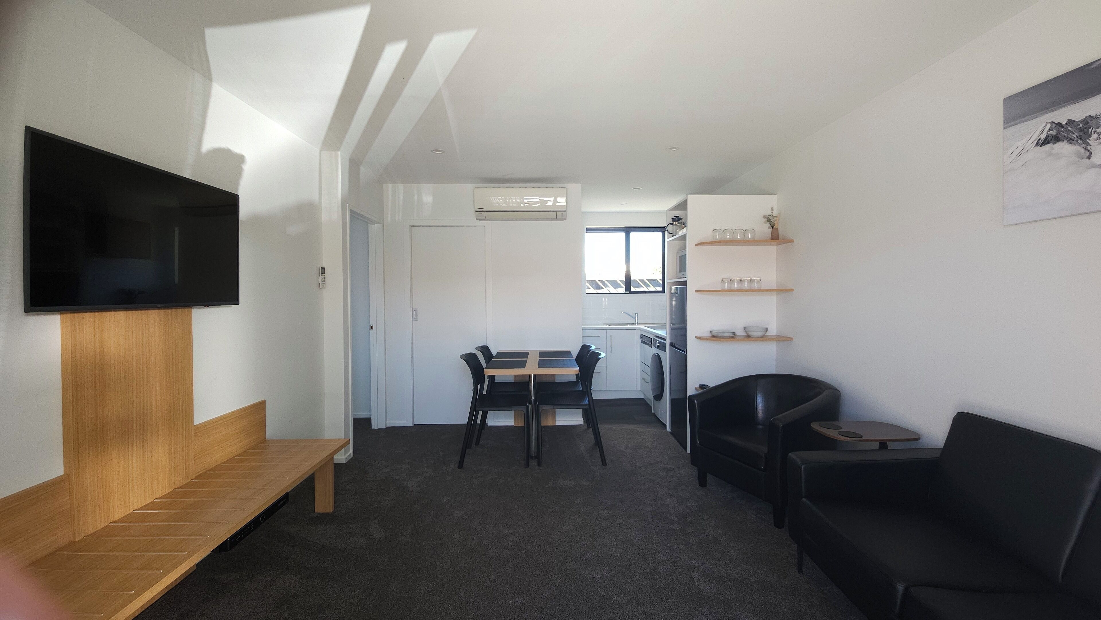 2 Bedroom Unit | Living area | LCD TV, DVD player