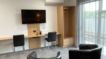 1 Bedroom Premium Apartment | Living area | LCD TV, DVD player