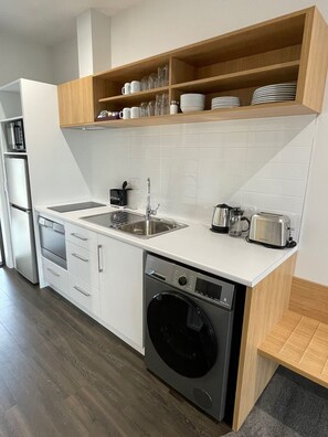 Premium-Apartment, 1 Schlafzimmer | Eigene Küche