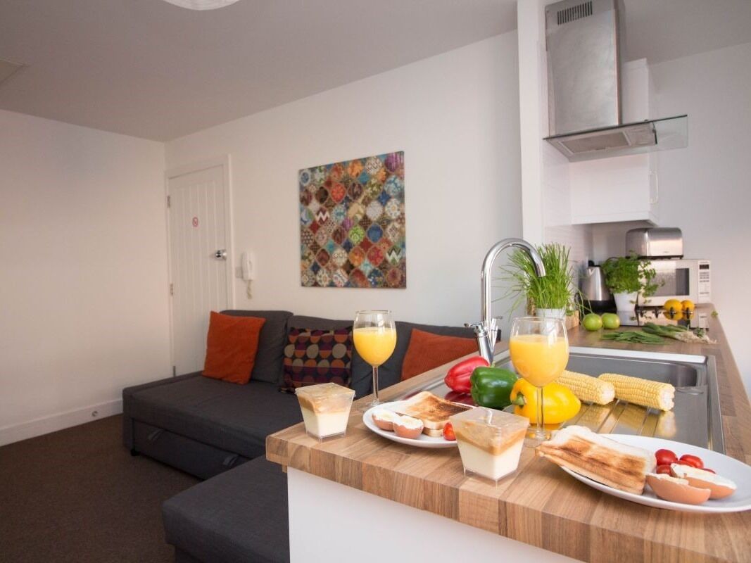 Departamento, baño privado (Sleeps 4) | Restaurantes