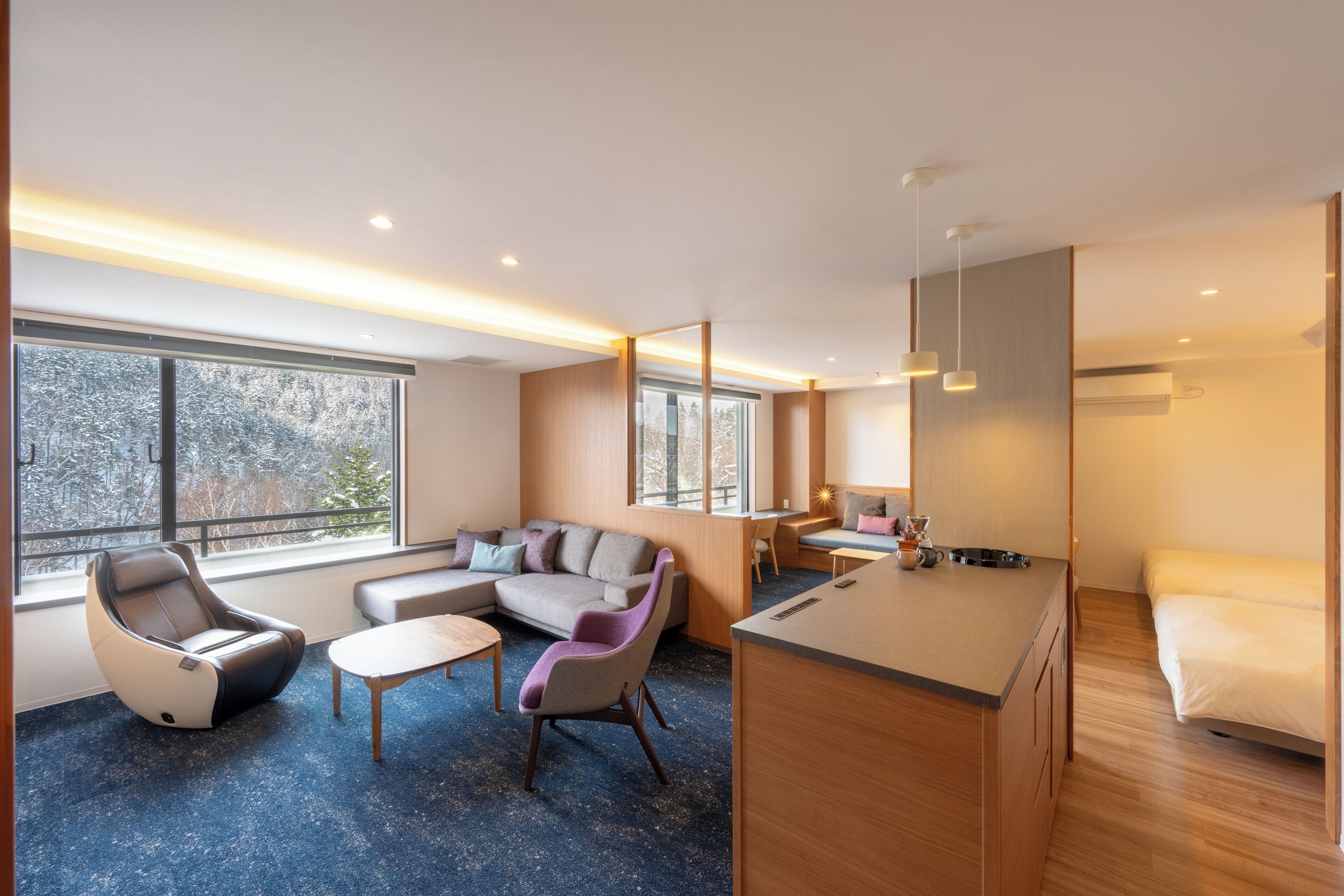 Suite Luxe, non-fumeurs (Suite Canyon View) | Coffres-forts dans les chambres, décoration personnalisée