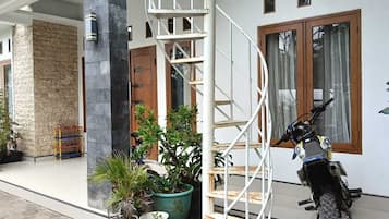 Habitación económica | Terraza o patio