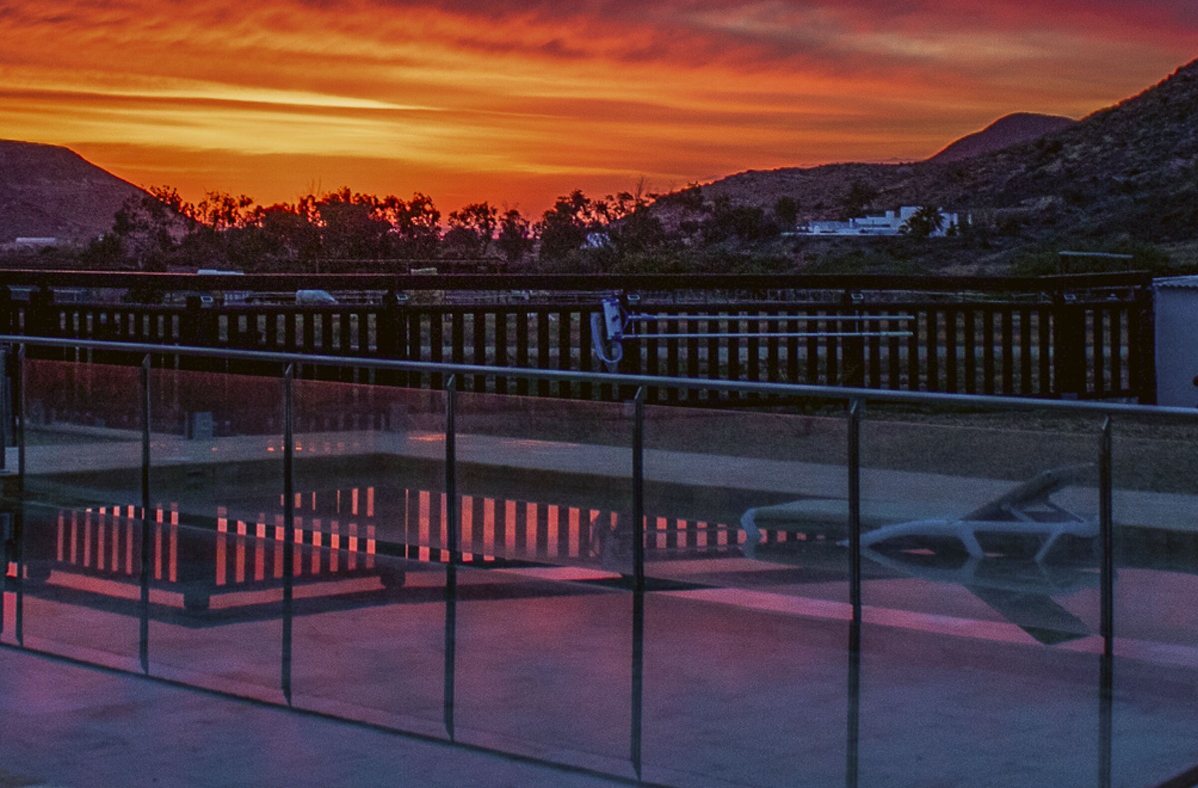 Seasonal outdoor pool, open 11:00 AM to 9:00 PM, pool umbrellas