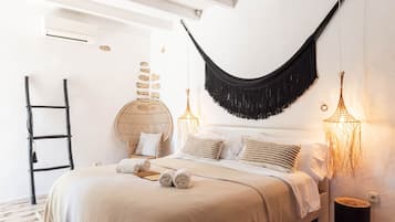 Casita Suite | Luxe beddengoed, een bureau, verduisterende gordijnen