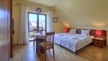 Double or Twin Room, Mountain View (with extra bed - 201698027) | Travel cot, rollaway beds, bed sheets