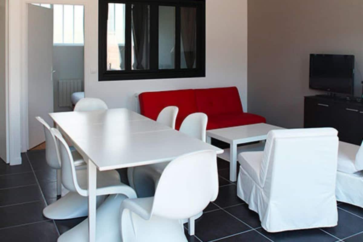 Apartment, 3 Bedrooms, Terrace | Living area | Flat-screen TV