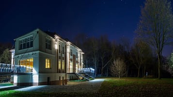 A szálláshely külső területei