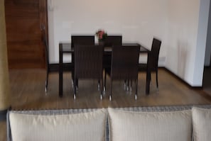 Apartment, 3 Bedrooms, Mountain View, Mountainside | Living area | Flat-screen TV - Mountain View Apartment (La Gaulette)