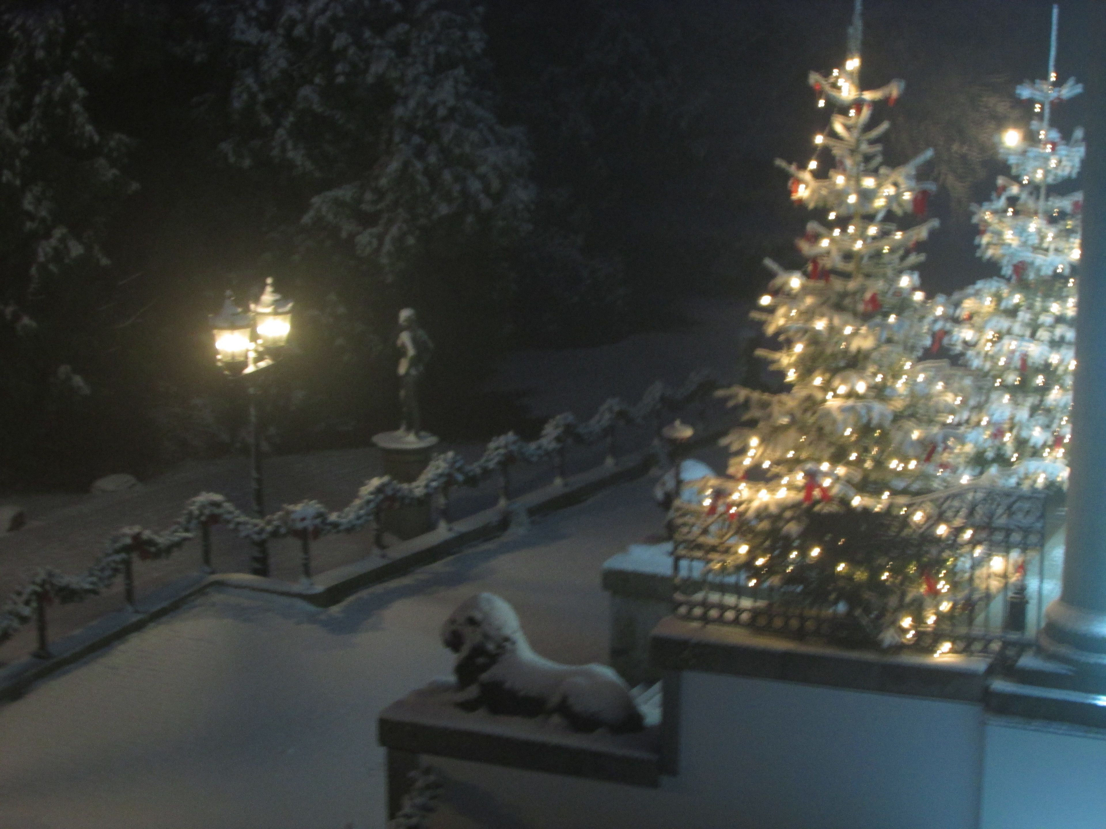 front of property – evening/night