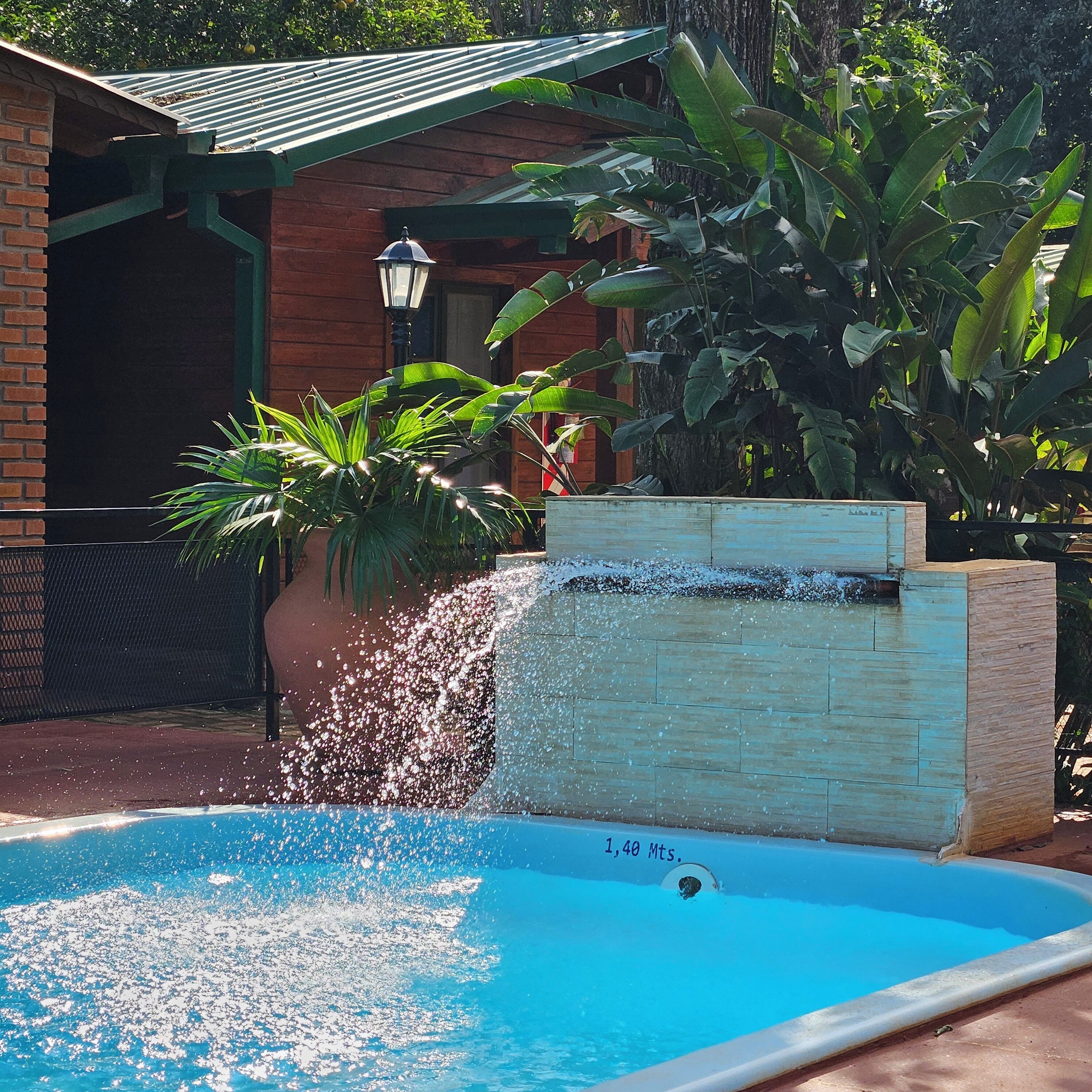 Alberca al aire libre 