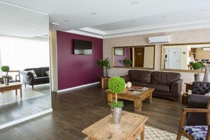 43-inch flat-screen TV with digital channels, TV