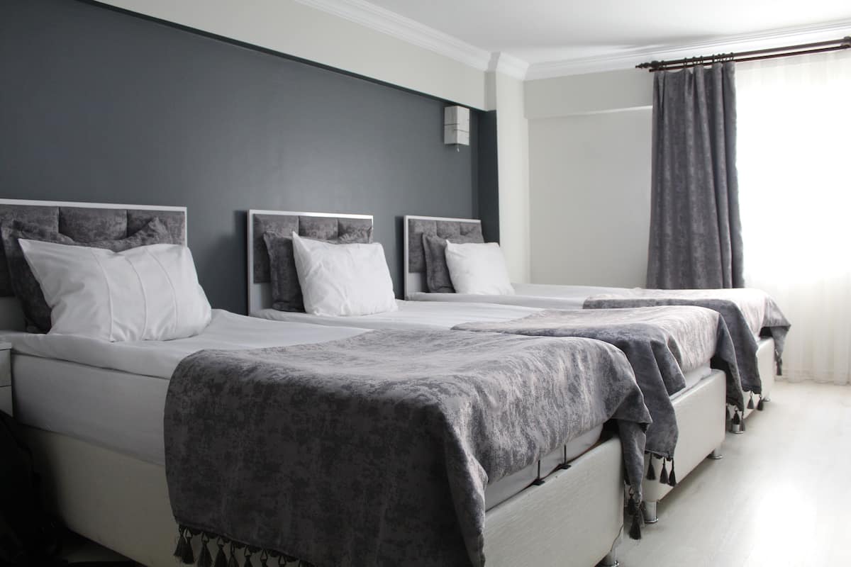 1 habitación y ropa de cama de alta calidad