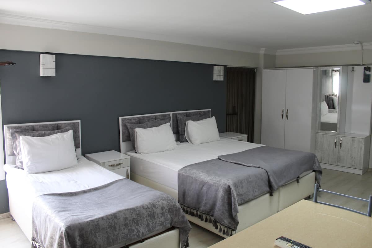 1 habitación y ropa de cama de alta calidad