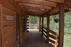 Cabaña estándar, 1 habitación, para no fumadores, vista al río (Trout River Cabin) | Muebles diferentes