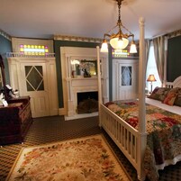 Quarto, banheiro privativo (Tydings) | Roupas de cama premium