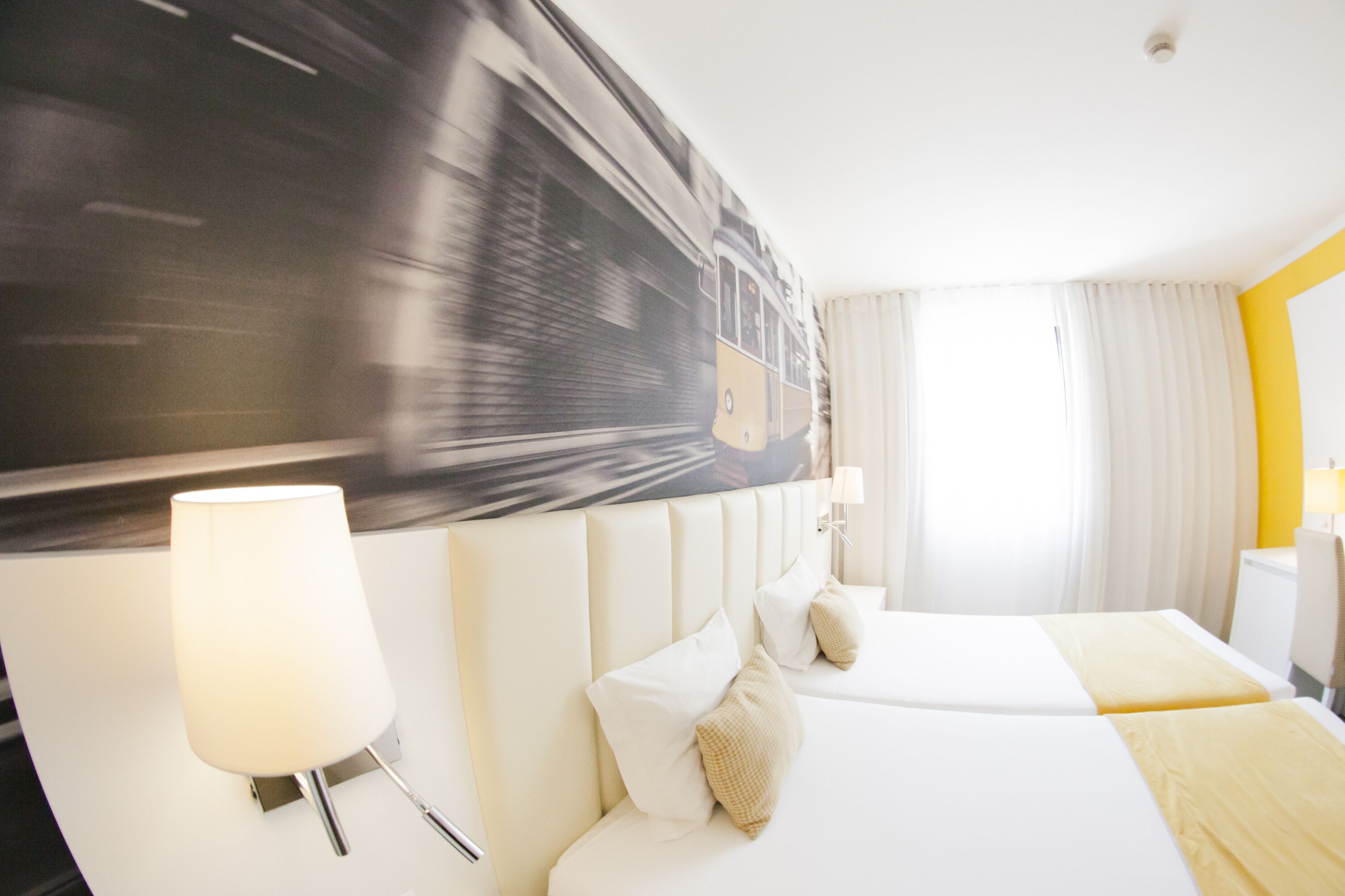 twin room | minibar, in-room safe, desk, soundproofing